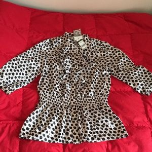 WanKo Polka Dot Blouse